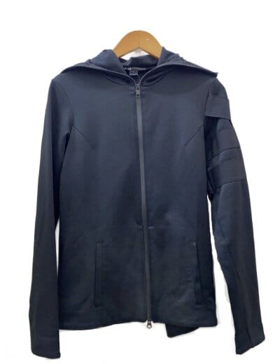 商品画像：ジップパーカー/XS/ポリエステル/BLK/11N008 1