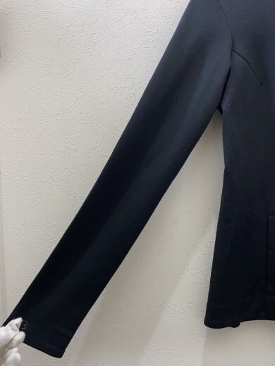 商品画像：ジップパーカー/XS/ポリエステル/BLK/11N008 6