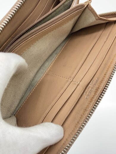 商品画像：状態考慮/長財布/レザー/BEG/レディース 6