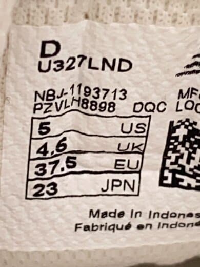 商品画像：U327/グレー/23cm/GRY 5