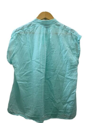 商品画像：ノースリーブブラウス/1/コットン/BLU/12111 2