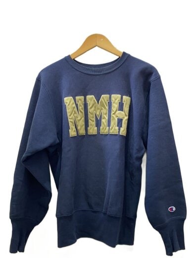 商品画像：90s/リバースウィーブ/刺繍タグ/スウェット/M/コットン/NVY 1