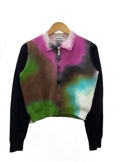 商品画像：ANNIVEN CARDIGAN/S/コットン/マルチカラー/TTT-2023AW-BM1 1