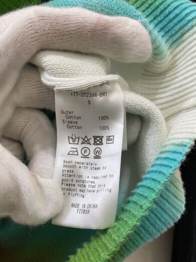 商品画像：ANNIVEN CARDIGAN/S/コットン/マルチカラー/TTT-2023AW-BM1 4