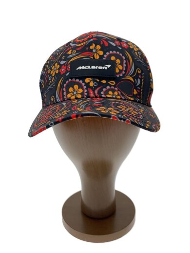 商品画像：マクラーレン/キャップ/FREE/ポリエステル/BLK/ペーズリー/メンズ 1