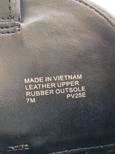 商品画像：ブーツ/7M/BLK/レザー/PV25E 5