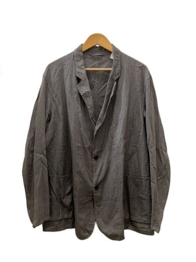 商品画像：22SS/ヨリ杢ジャケット/テーラードジャケット/3/コットン/GRY/V01-01020 1