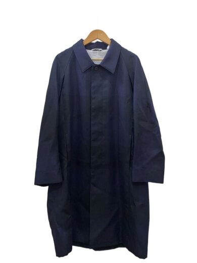 商品画像：ステンカラーコート/--/--/NVY/チェック/F22C08ST-DWBC 1