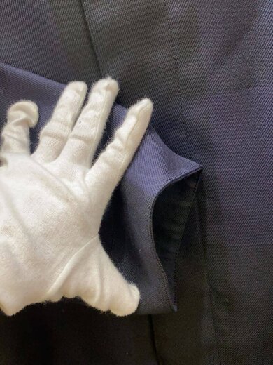 商品画像：ステンカラーコート/--/--/NVY/チェック/F22C08ST-DWBC 4