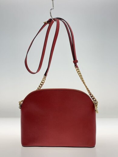 商品画像：ショルダーバッグ/レザー/RED/無地/35H7GY3C2L 3