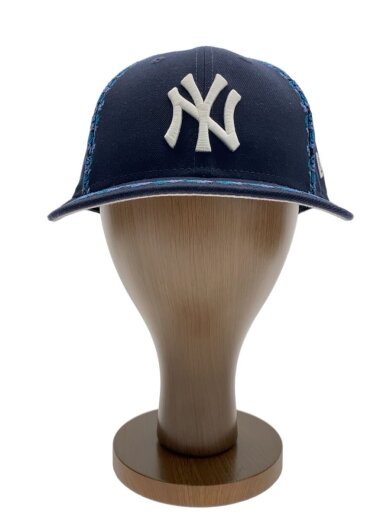 商品画像：ROSE EMBROIDERY/キャップ/7 1/4/ポリエステル/NVY/メンズ 1