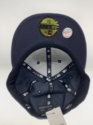 商品画像：キャップ/7 1/4/スウェード/NVY/無地/メンズ 4