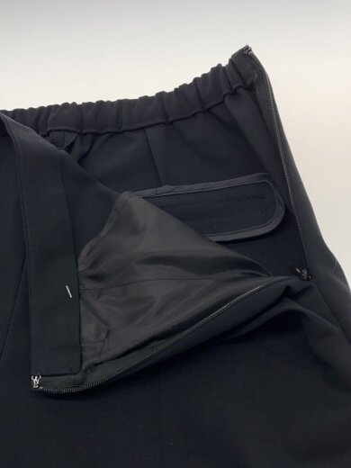 商品画像：ダブルクロステーパードパンツ/ボトム/0/コットン/BLK/534-4130715 3