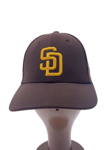 商品画像：サンディエゴ・パドレス/キャップ/--/ポリエステル/BRW/無地/メンズ 1