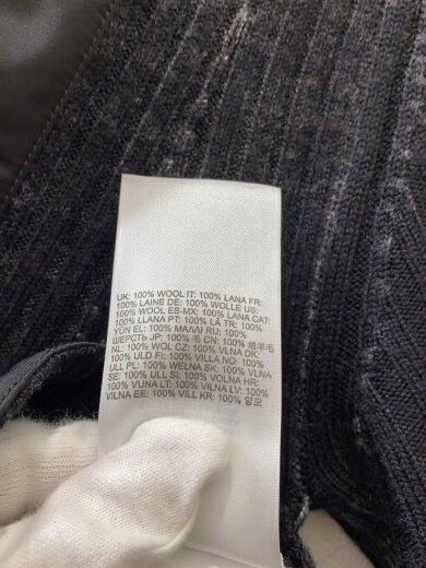 商品画像：M-ASERA/カーディガン(薄手)/M/ウール/BLK/A14927 4