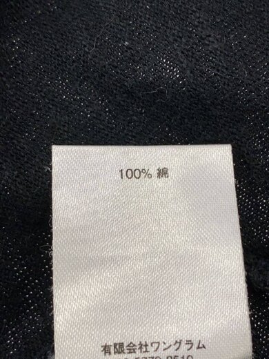 商品画像：Tシャツ/M/コットン/ブラック 4