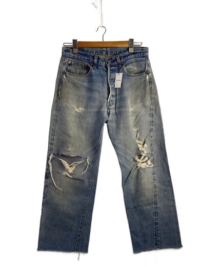 商品画像：70s/501/66後期/裾カットオフ/ボトム/34/デニム/IDG 1