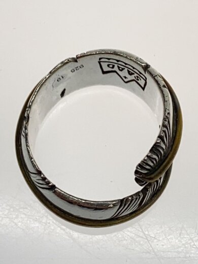 商品画像：フェザー/リング/SV925/15号/SLV/メンズ 3