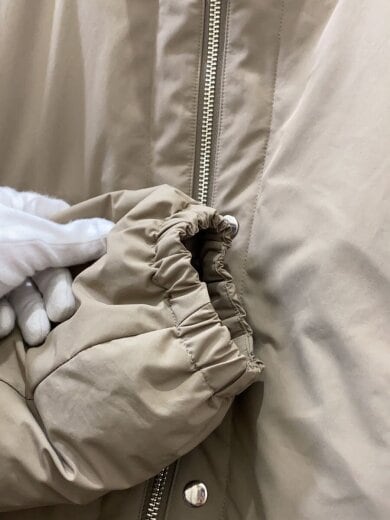 商品画像：ADSダウンジップブルゾン/ダウンジャケット/M/ポリエステル/BEG 5