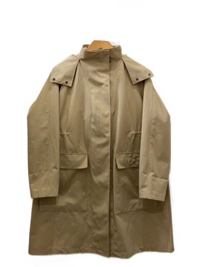 商品画像：インナーダウン付/モッズコート/38/ポリエステル/BEG/無地 1