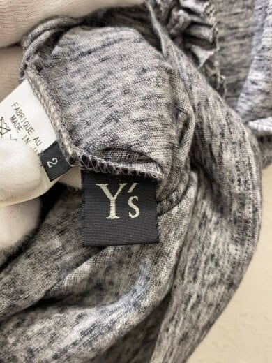 商品画像：フリル/長袖カットソー/2/コットン/GRY/YM-T42-964 3