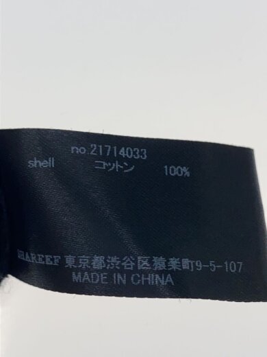 商品画像：SHAREEF RIB KNIT/ニット・セーター(厚手)/2/コットン/BLK/21714033// 4