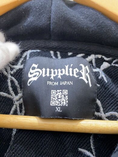 商品画像：有刺鉄線/ジップパーカー/XL/コットン/BLK/総柄// 3