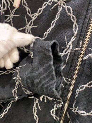 商品画像：有刺鉄線/ジップパーカー/XL/コットン/BLK/総柄// 5
