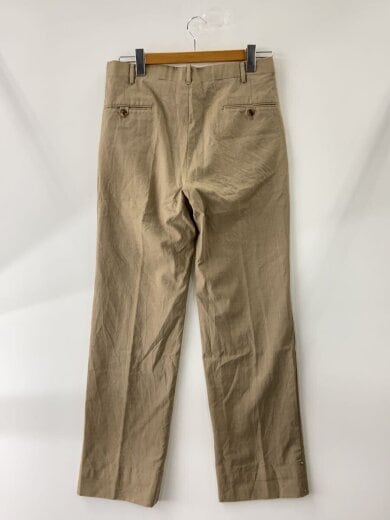 商品画像：90-00s/日本製/2タック/裾ダブル/スラックスパンツ/--/ウール/BEG/無地// 2