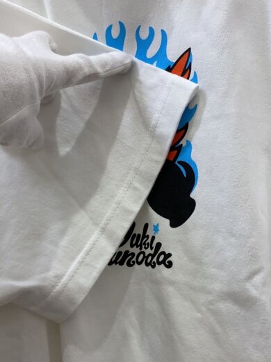 商品画像：×角田裕紀/Tシャツ/XXL/コットン/WHT/プリント// 4