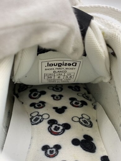 商品画像：SHOES FANCY MICKEY/ローカットスニーカー/36/WHT// 5