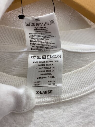 商品画像：24SS/SINERI LOVE/Tシャツ/XL/コットン/WHT/プリント// 3