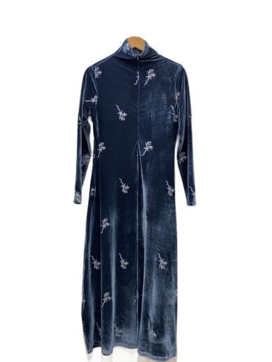 商品画像：2way Velvet Embroidery Dres/sahara/長袖ワンピース/--/ポリエステル/NVY 2