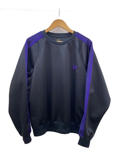 商品画像：TRACK CREW NECK SHIRT-POLY SMOOTH/L/ポリエステル/BLK/NS1658// 1