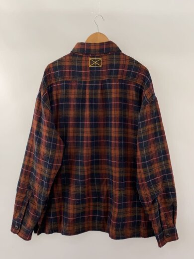 商品画像：WOOL GAUZE SHIRT/長袖シャツ/XL/ウール/マルチカラー/チェック// 2