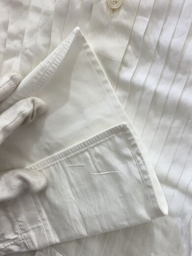 商品画像：長袖シャツ/38/コットン/WHT// 5