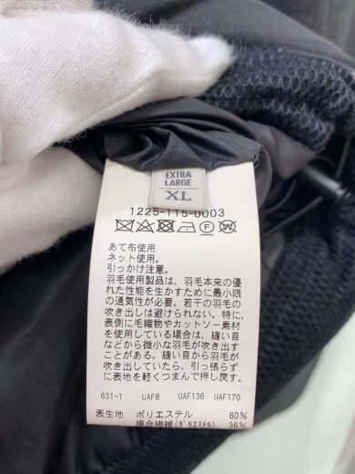 商品画像：小松ダウン/ダウンジャケット/XL/ポリエステル/GRY/1225-115-0003 4