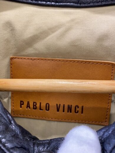 商品画像：PABLO VINCI/Leather down jacket 2/L/牛革/BLK 3