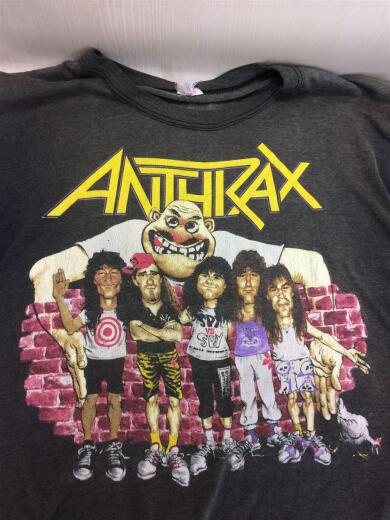 画像：その他ブランド80s/ANTHRAX/バンドTシャツ/コットンポリボディ/vintage/ヴィンテージ/ツアーT3