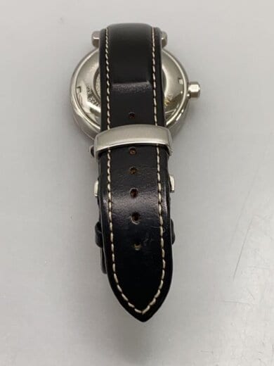 商品画像：自動巻腕時計/アナログ/レザー/WHT/BLK 5