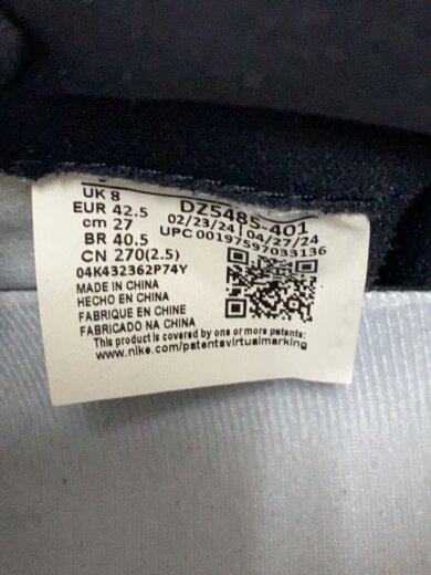 商品画像：AIR JORDAN 1 RETRO HIGH OG_エア ジョーダン 1 HIGH OG/27cm/NVY// 5