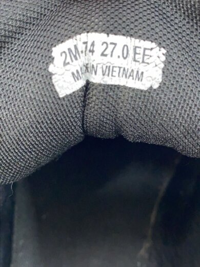 商品画像：ローカットスニーカー/27cm/BLK/ET-001 5