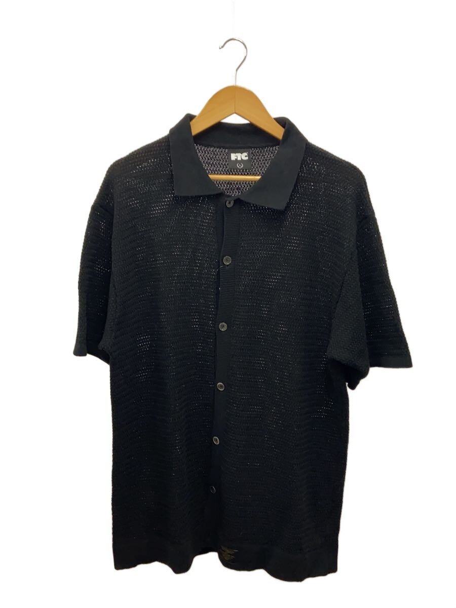 FTC / 半袖シャツ/L/コーデュロイ/BLK/無地/FTC025SUMSH05