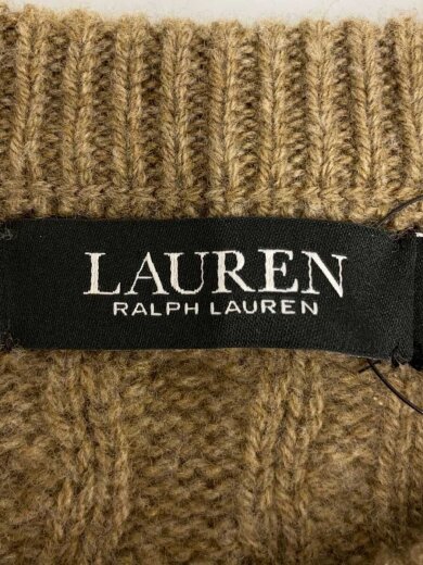 商品画像：ニット・セーター(厚手)/S/ウール/CML/無地 3