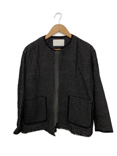 商品画像：ジャケット/36/ウール/BLK/千鳥格子/11-07-34-07231// 1