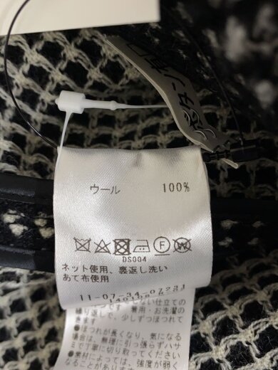 商品画像：ジャケット/36/ウール/BLK/千鳥格子/11-07-34-07231// 4