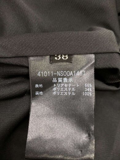 商品画像：ノースリーブワンピース/38/ポリエステル/BLK/無地 4