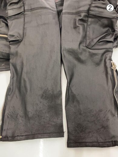 商品画像：カーゴパンツ/30/フェイクレザー/BLK 7