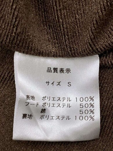 商品画像：コート/S/ポリエステル/BRW 4