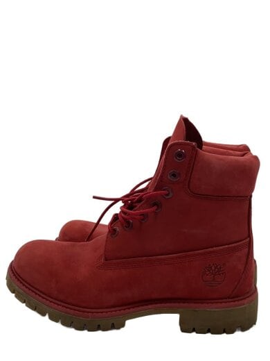 商品画像：レースアップブーツ/US7/RED/レザー/A1149 1